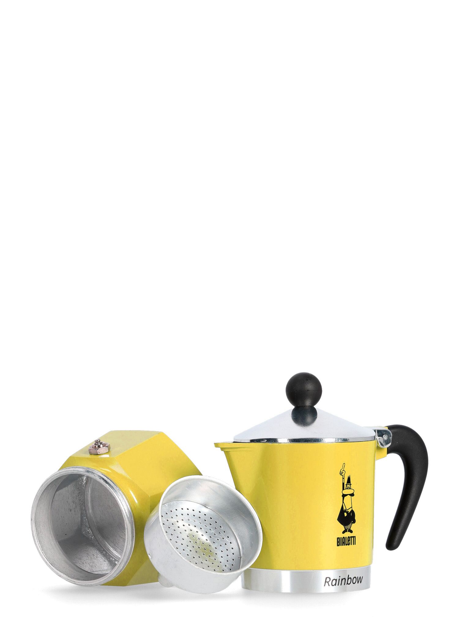 Cafetiera de voiaj Bialetti Rainbow 3TZ - yellow