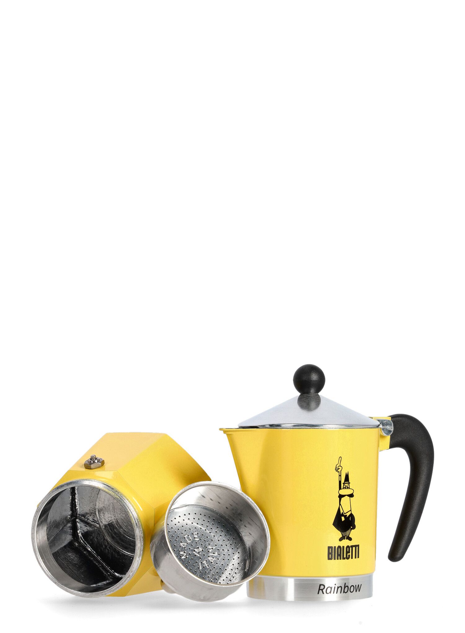 Cafetiera de voiaj Bialetti Rainbow 6TZ - yellow
