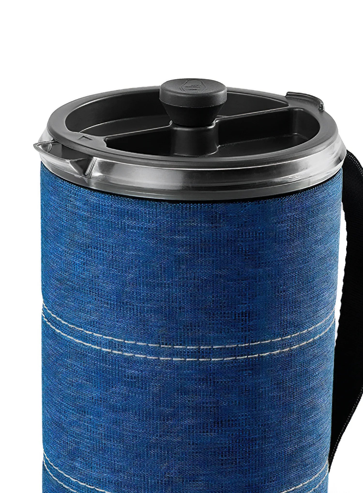 Cafetiera de voiaj GSI Outdoors Javapress 30 oz (887 ml) - blue