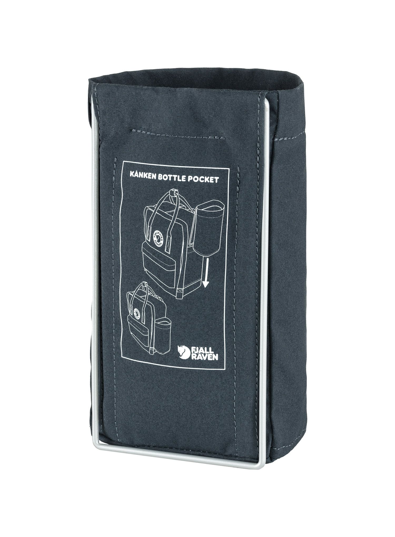 Buzunar pentru sticla Fjallraven Kanken Bottle Pocket - navy
