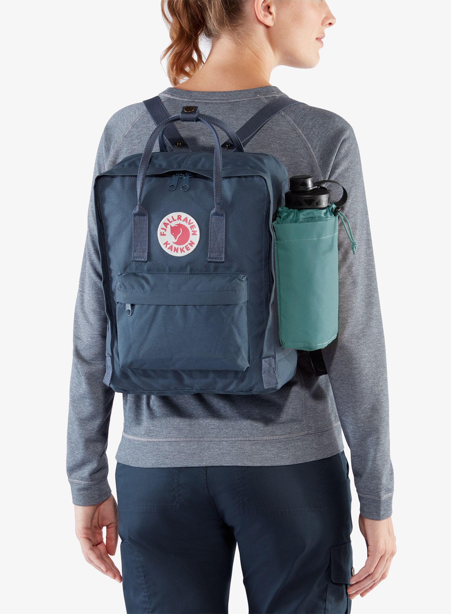 Buzunar pentru sticla Fjallraven Kanken Bottle Pocket - sky blue