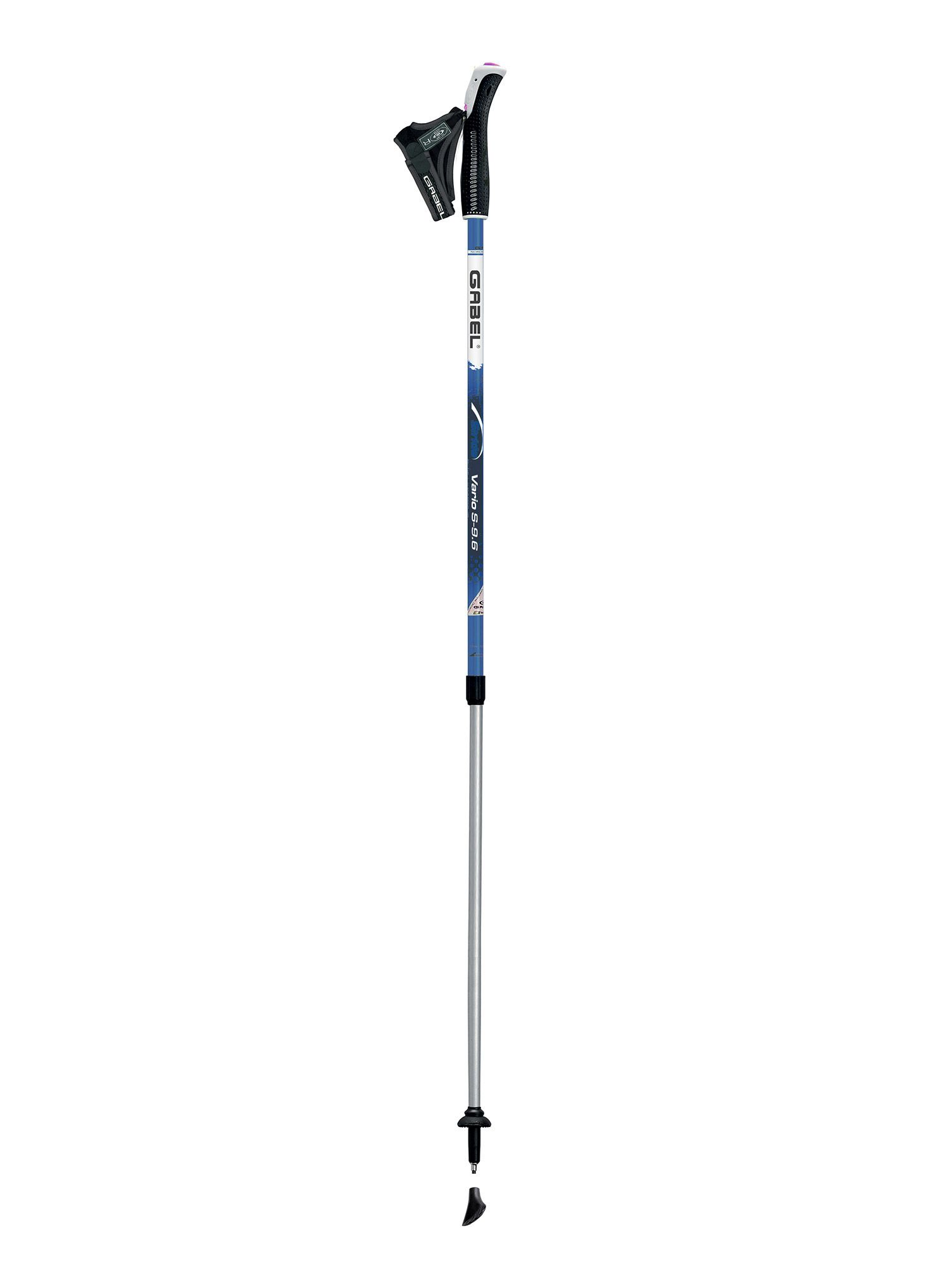 Bețe trekking aluminiu Gabel Vario S-9.6 - jeans