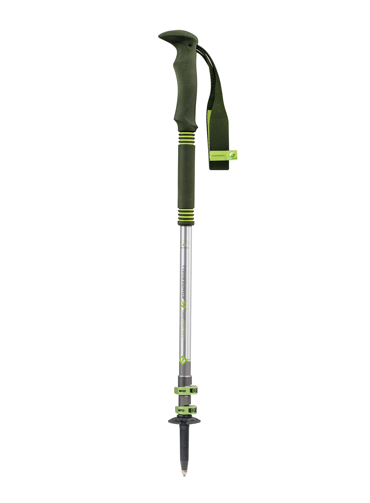 Bețe trekking aluminiu Komperdell Explorer Zero - green