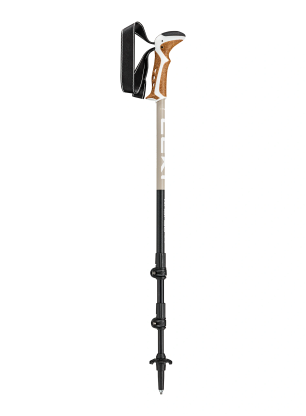 Bețe trekking aluminiu Leki Khumbu Lite - beige