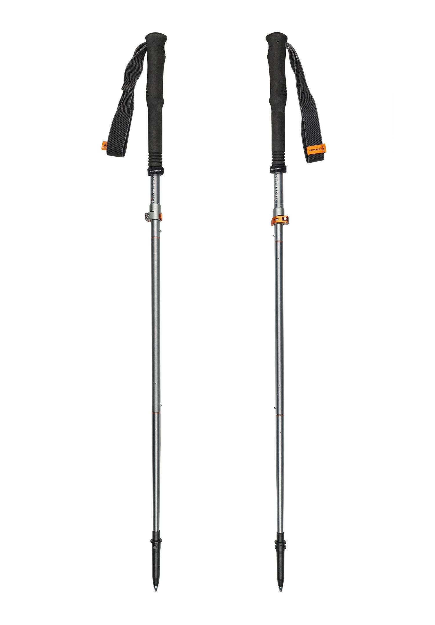Bețe alergare Komperdell FX Lite TI Vario Compact - silver/orange