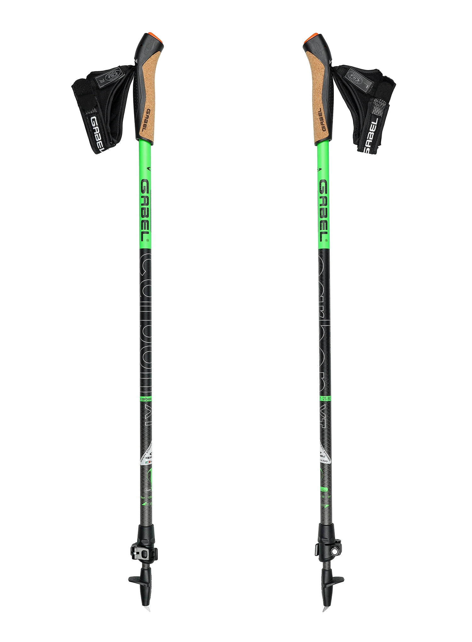 Bețe nordic walking Gabel Carbon XT 2S-80 F.L.