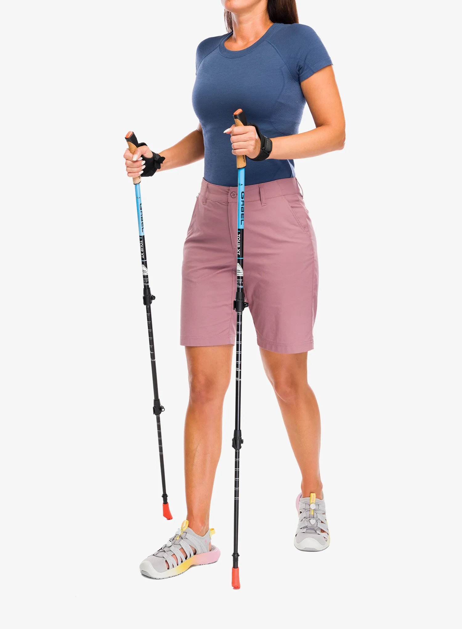 Bețe nordic walking Gabel Tour XT F.L - black/blue