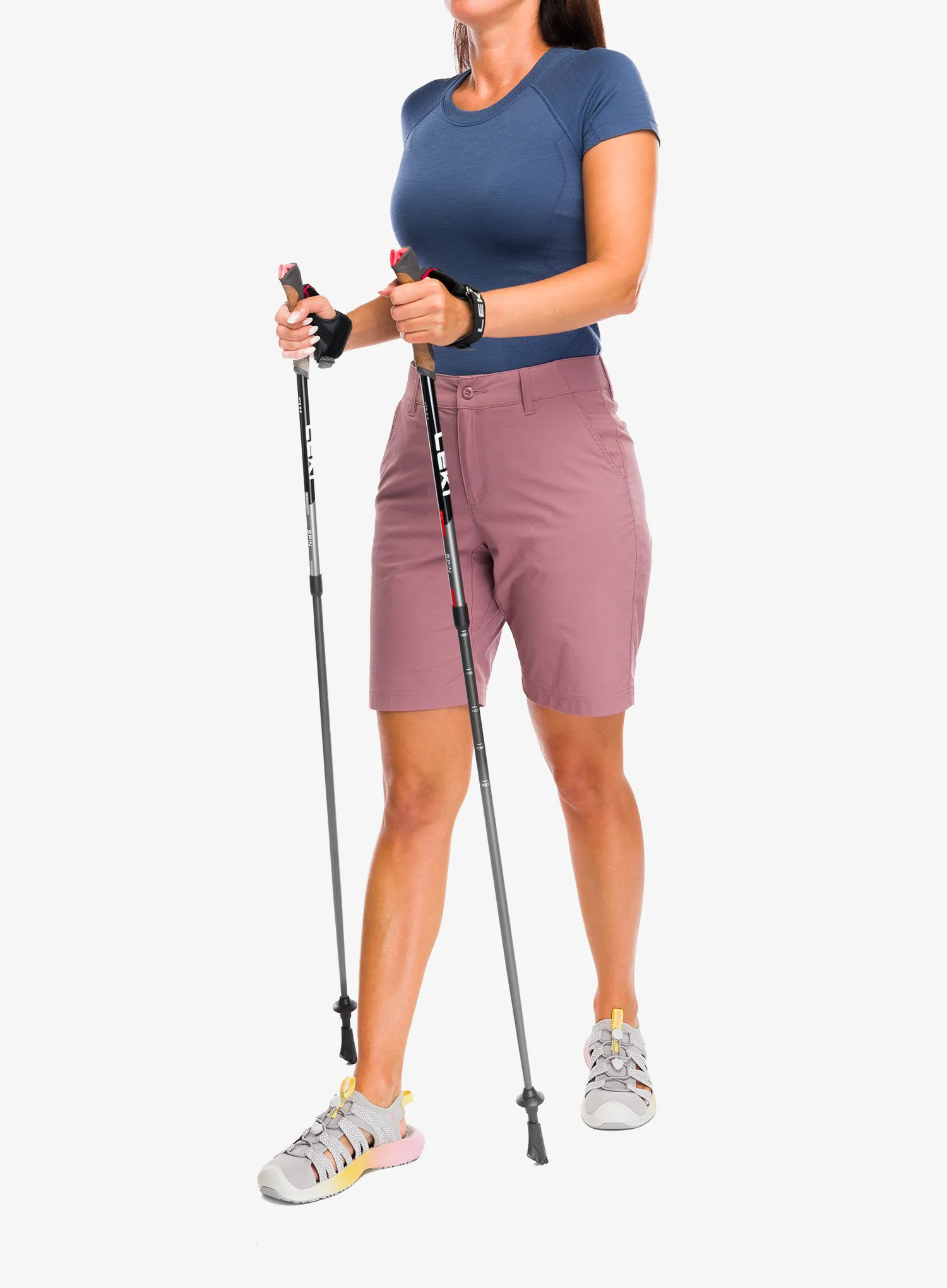 Bețe nordic walking Leki Spin - black