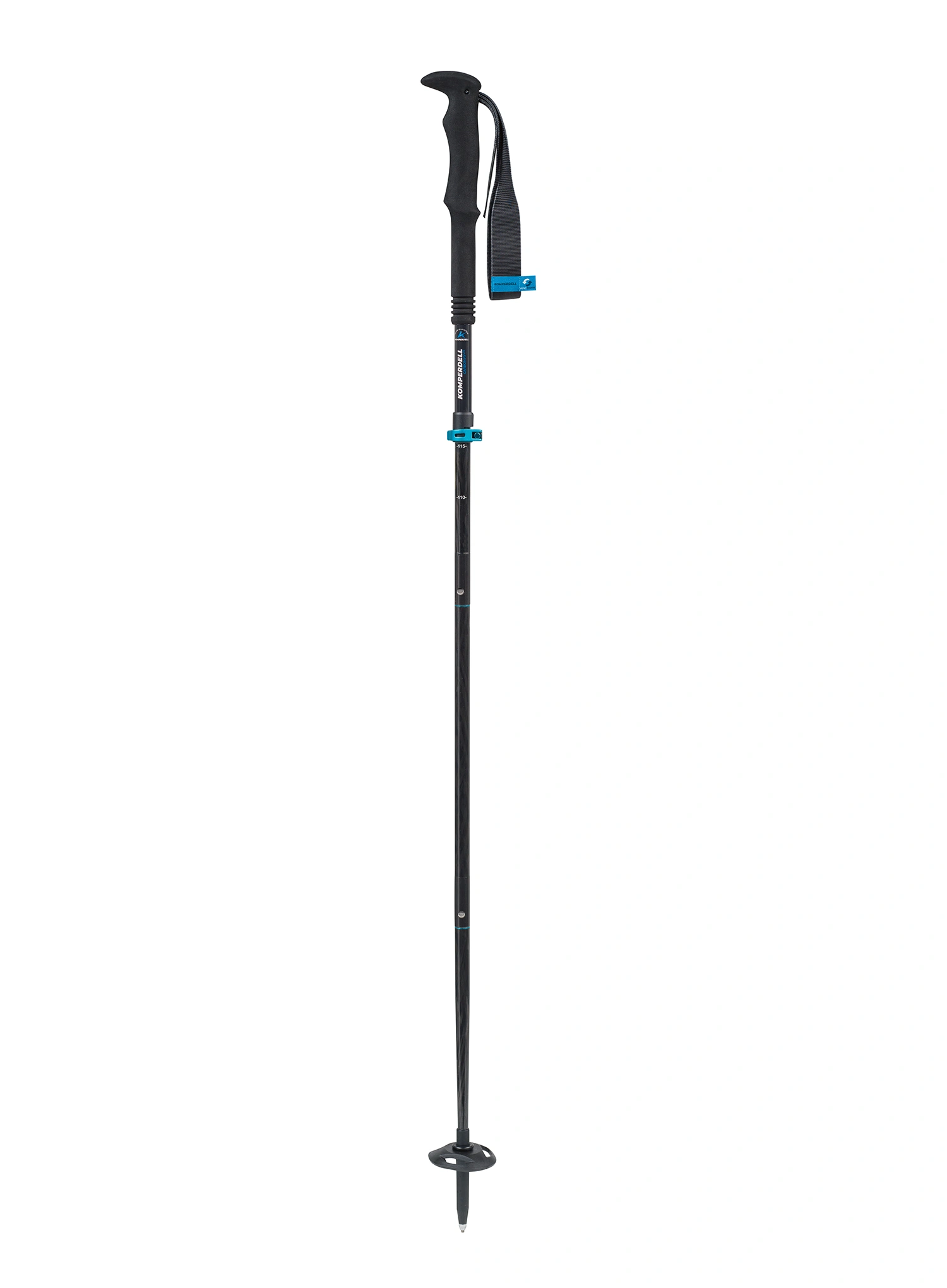 Bețe trekking Komperdell Fx Lite Carbon Vario Approach Compact  - blue
