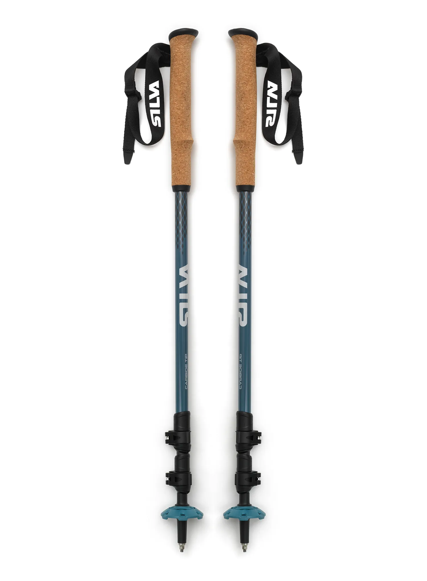 Bețe trekking Silva Trekking Poles Alu Tele 100-140 cm