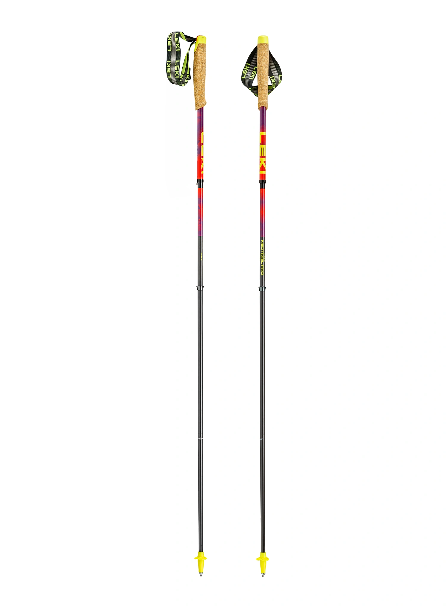 Bețe trekking carbon Leki Neotrail Pro FX.ONE Superlite - red/violet