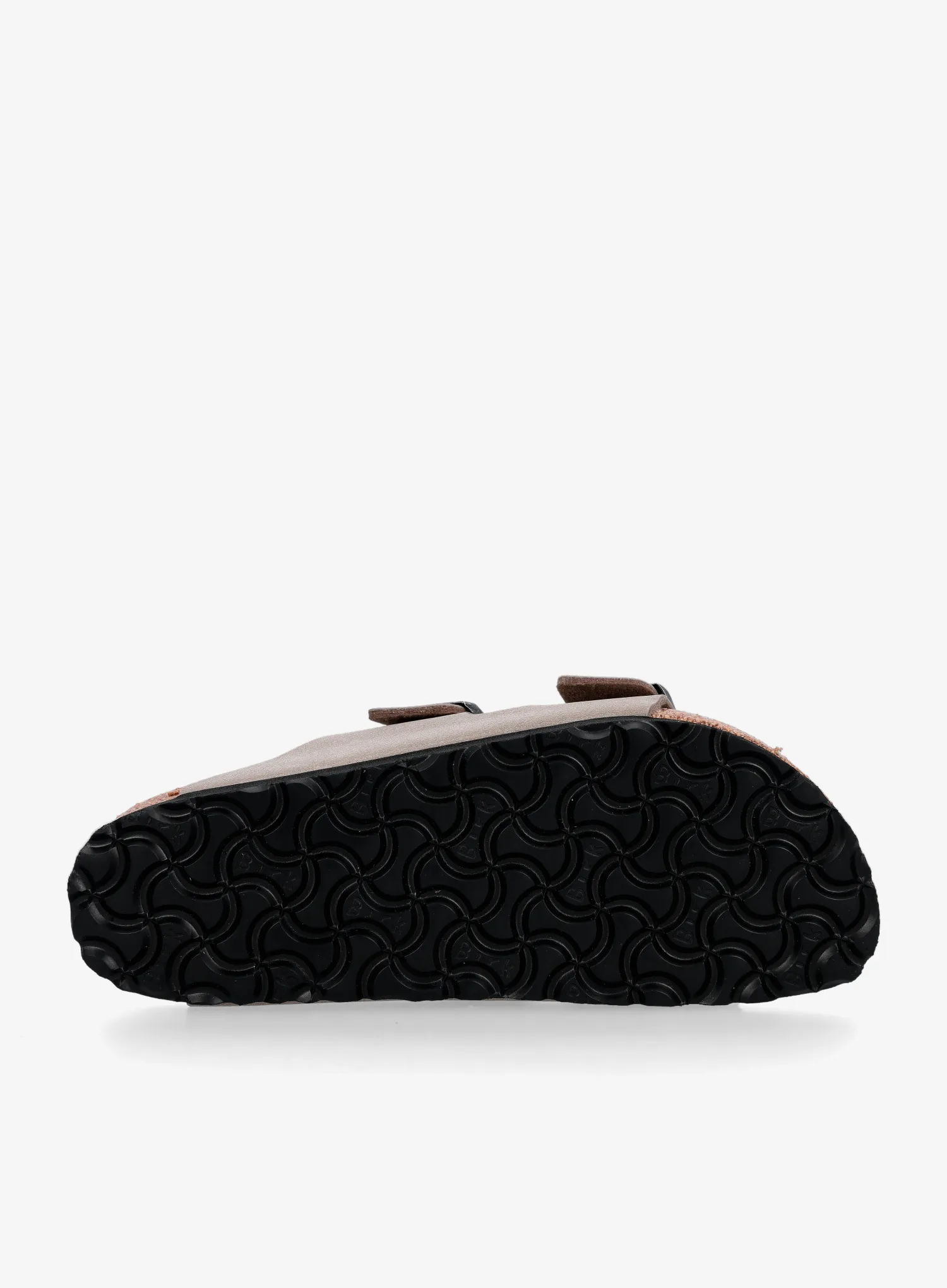 Papuci femei Birkenstock Arizona Birko-Flor Nubuk - gray taupe