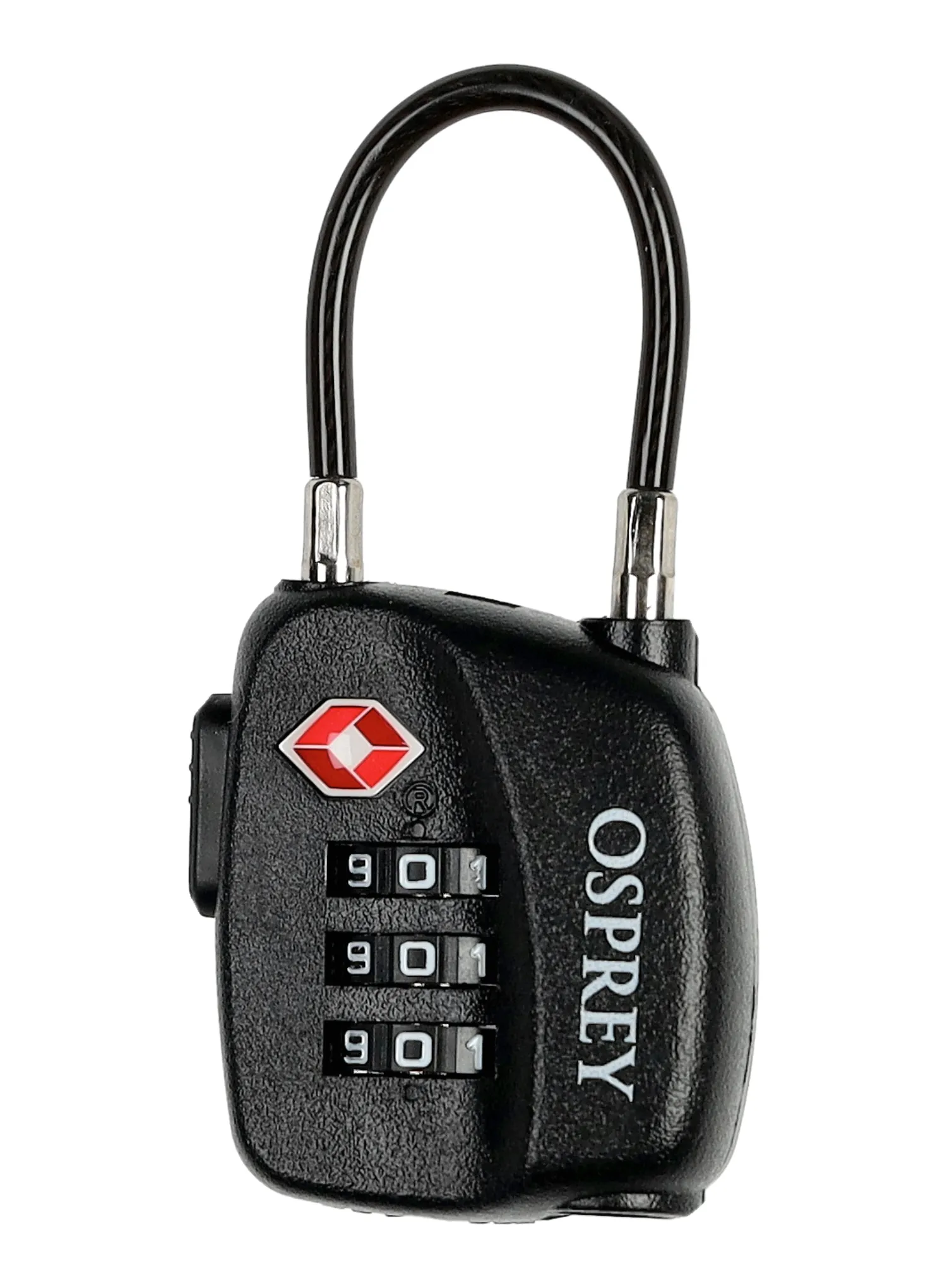 Lacăt Osprey TSA 3 Dial Cable Lock - black