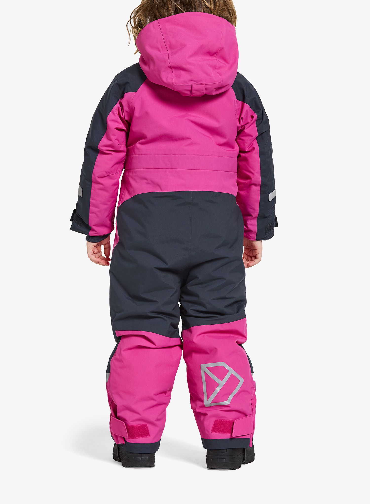 Salopete pentru fete Didriksons Neptun Coverall 3 - plastic pink