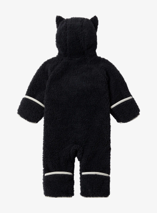 Costumul pentru copii Columbia Foxy Baby Sherpa Bunting - black/chalk