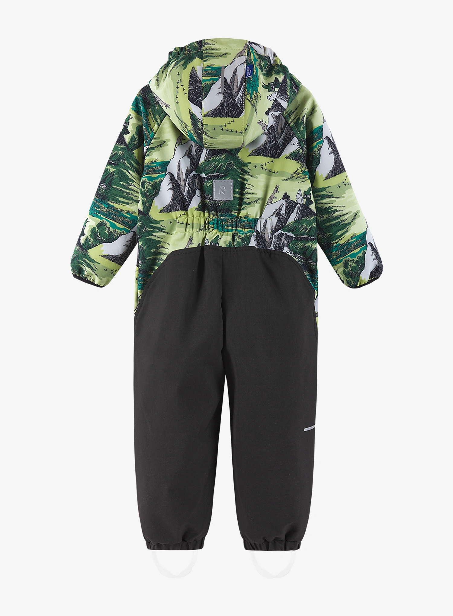 Costumul pentru copii Reima Moomin Mjosa - light lime