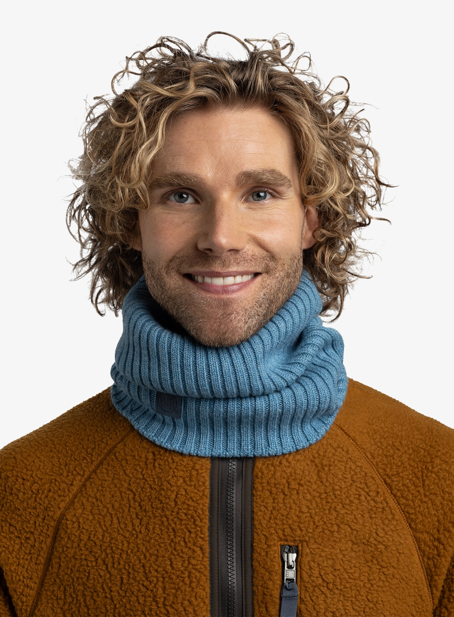 Bandana circulara Buff Knitted Neckwarmer Norval - water