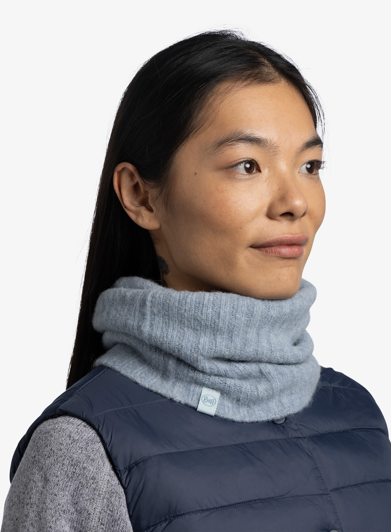 Bandana circulara Buff Nilah - lake blue
