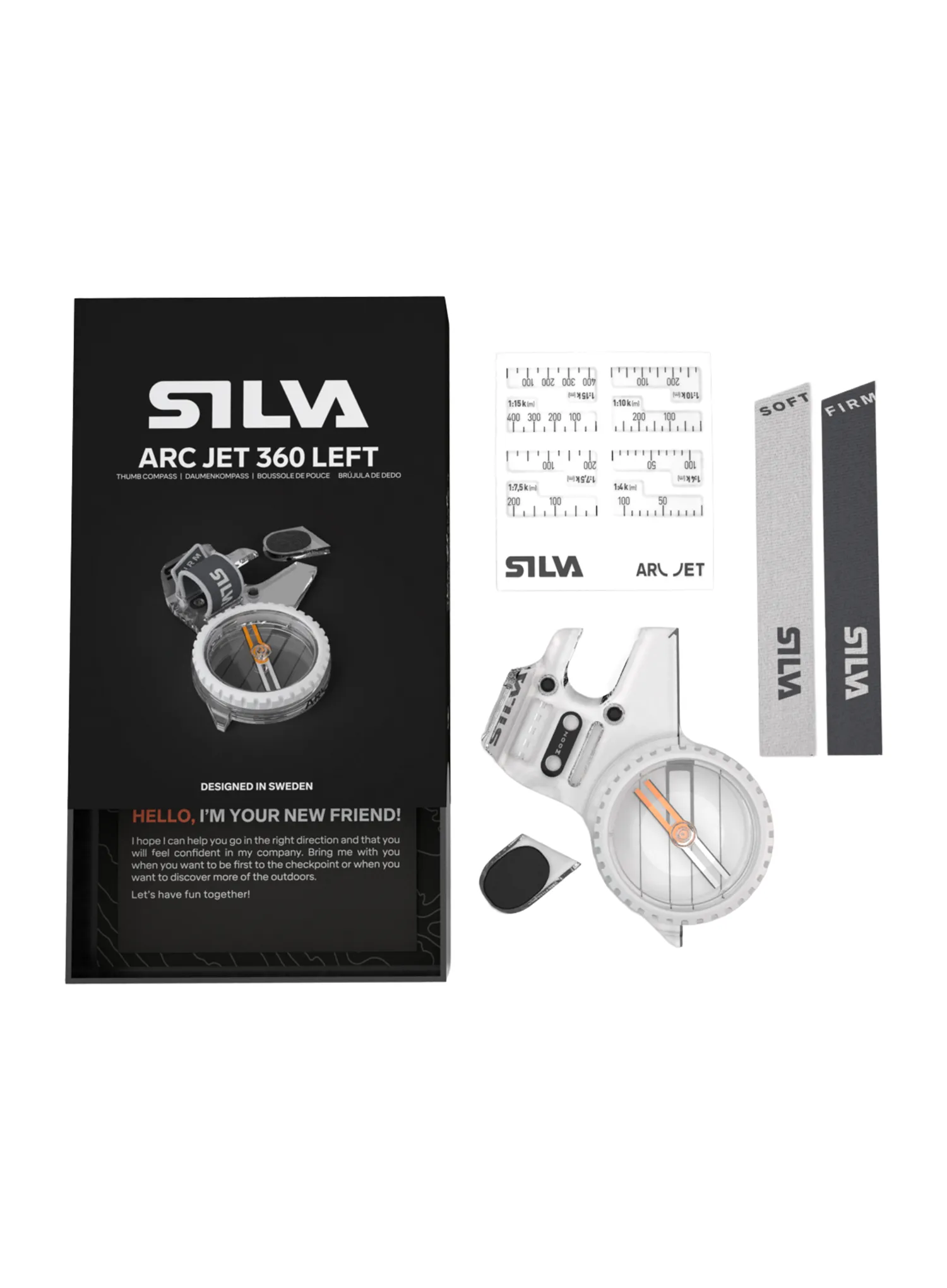 Busolă Silva Arc Jet 360 Left