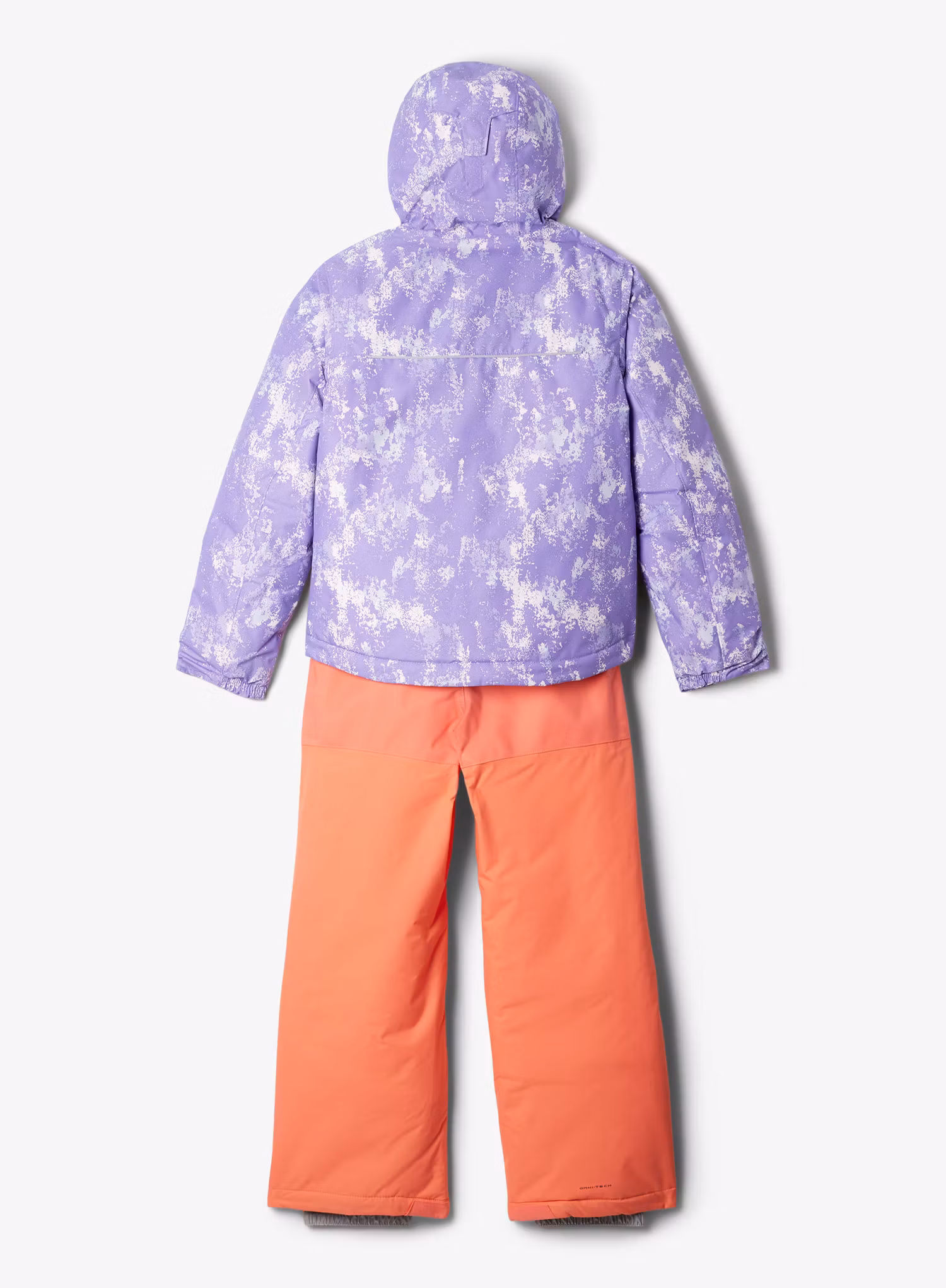 Colanți pentru copii Columbia Buga II Set - purple timberwild/hot coral