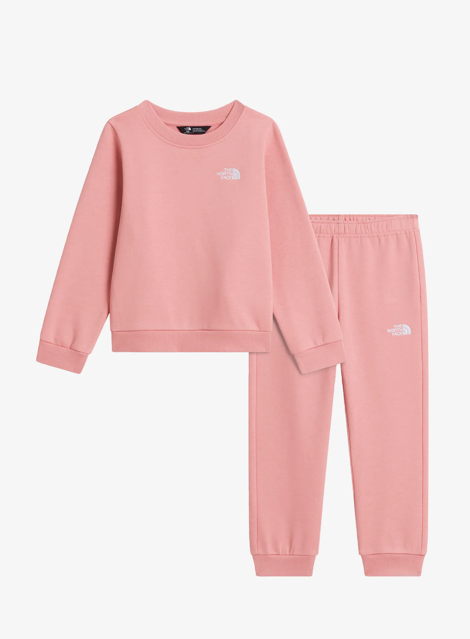 Colanți pentru copii The North Face Evolution Simple Dome Crew Set - primrose