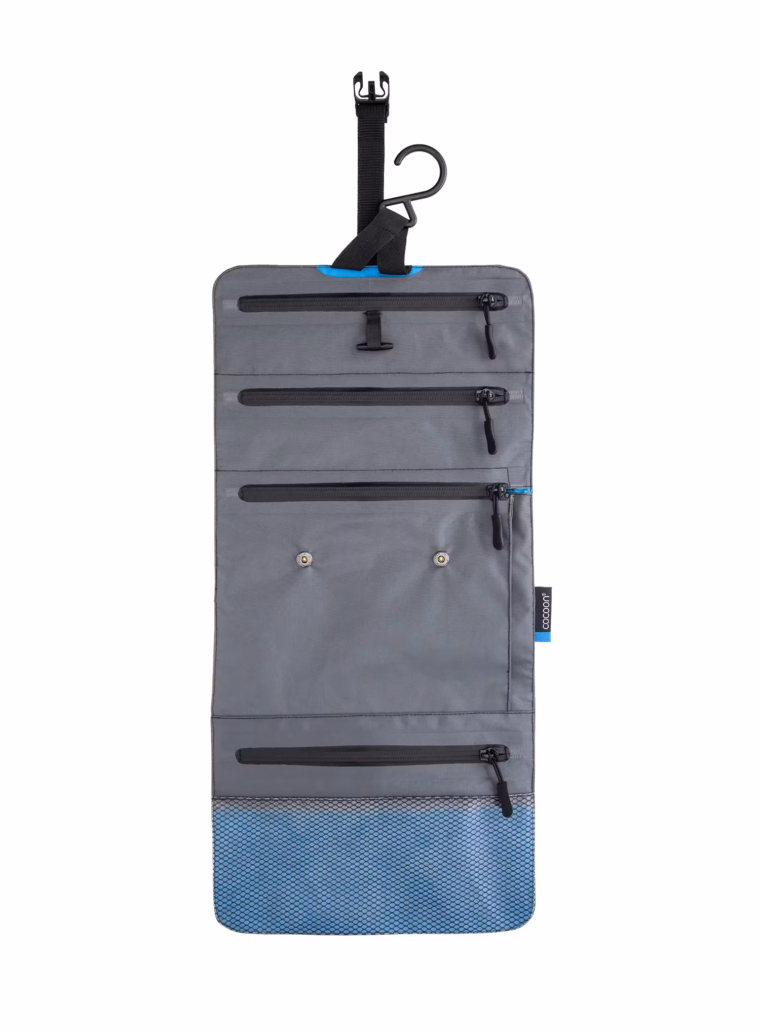 Geanta cosmetice Cocoon Hanging Toiletry Kit - Minimalist - grey/black/blue