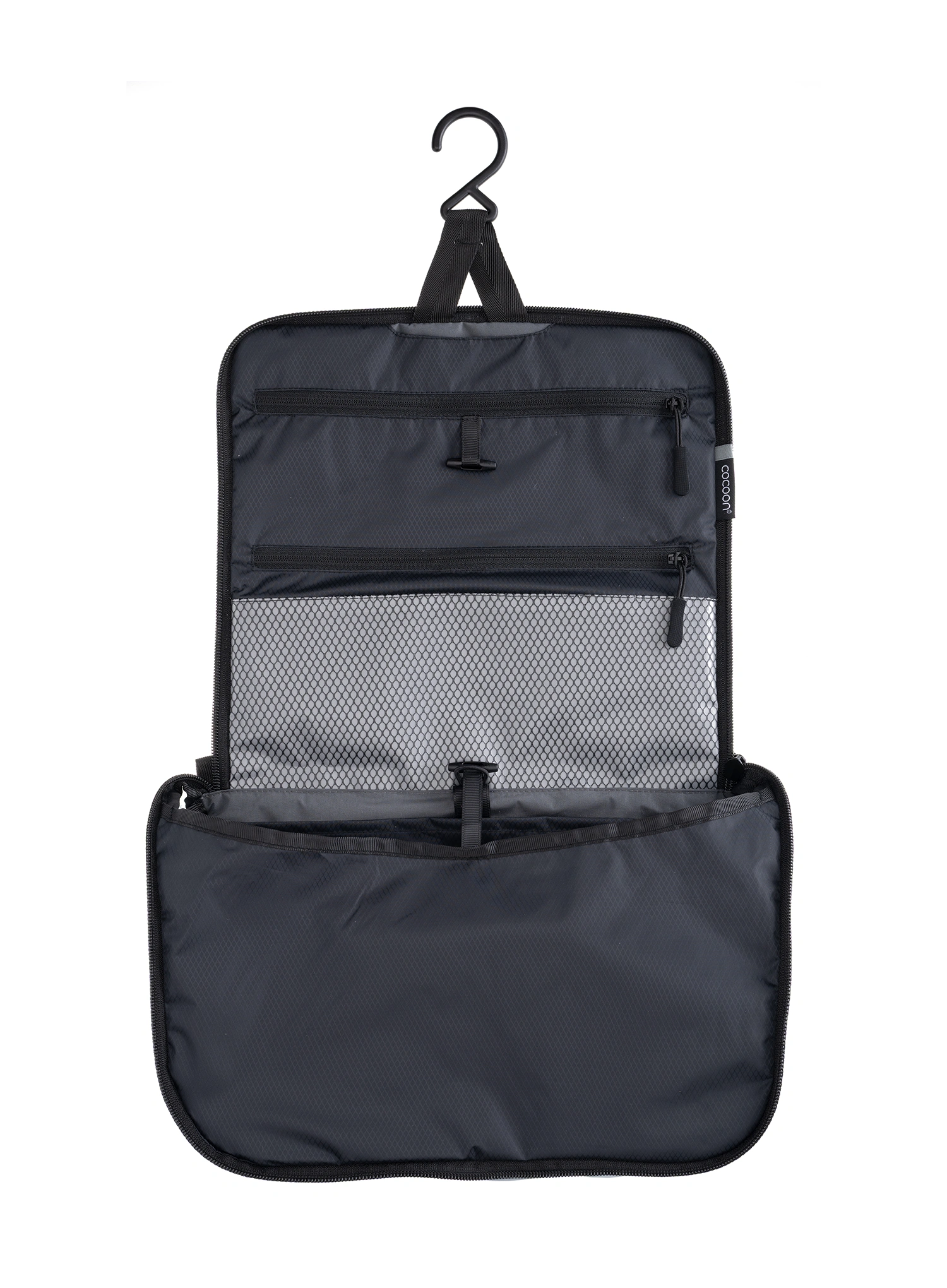 Geanta cosmetice Cocoon Toiletry Kit - Allrounder-Light L - phantom black/star grey