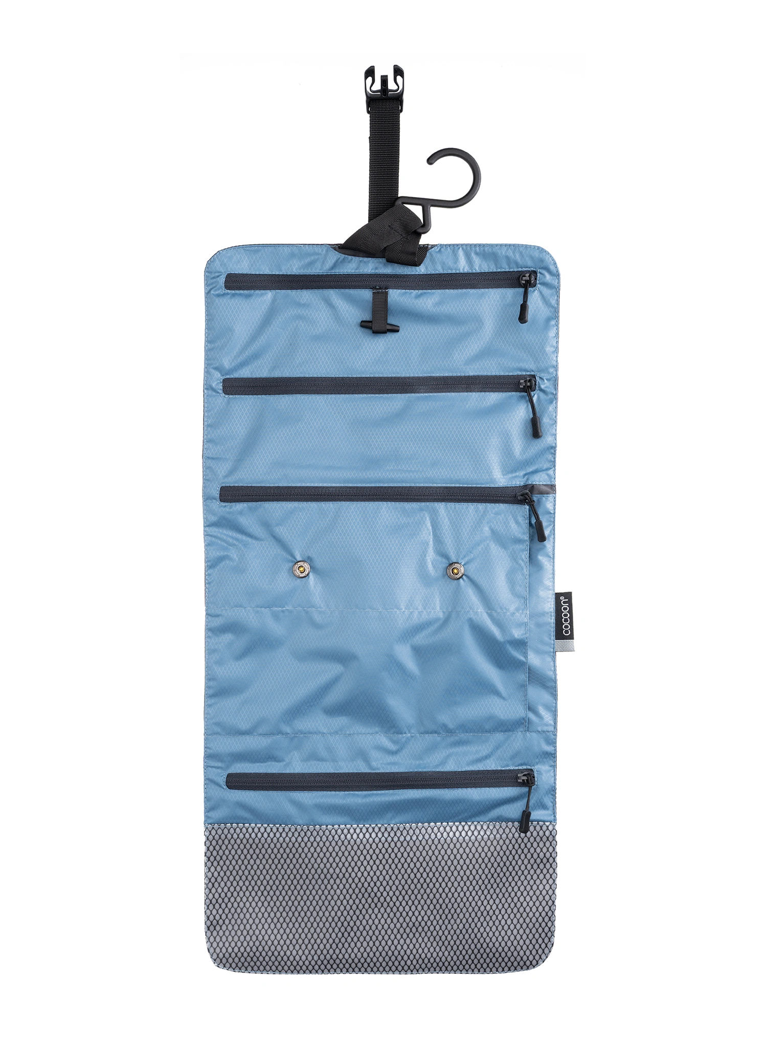 Geanta cosmetice Cocoon Hanging Toiletry Kit - Minimalist - Light - phantom black/ash blue