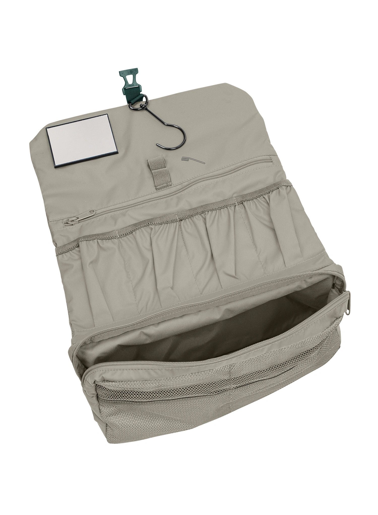 Geanta cosmetice Vaude WegaWrap - dark forest