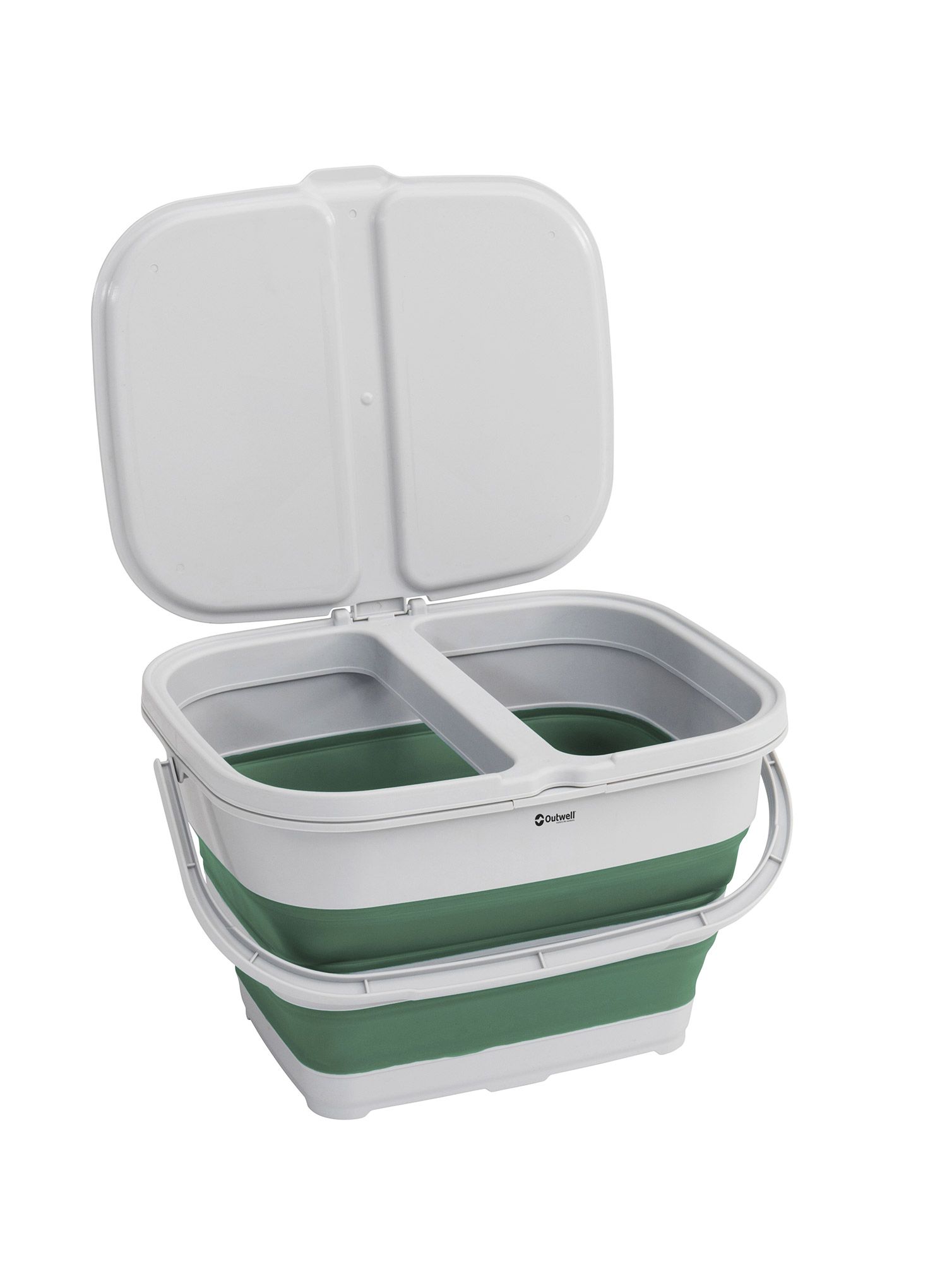 Coş Outwell Collaps RecycleIt Basket - shadow green