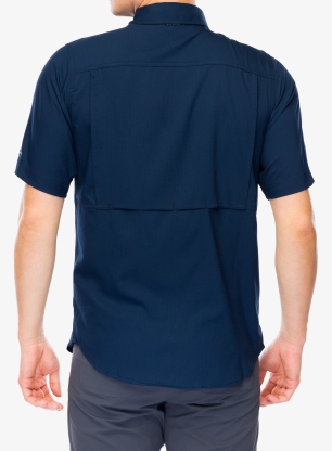 Cămaşă Columbia Silver Ridge Utility Lite Short Sleeve - collegiate navy