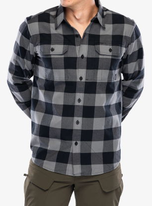 Cămaşă Helikon-Tex Greyman Shirt - true grey checkered