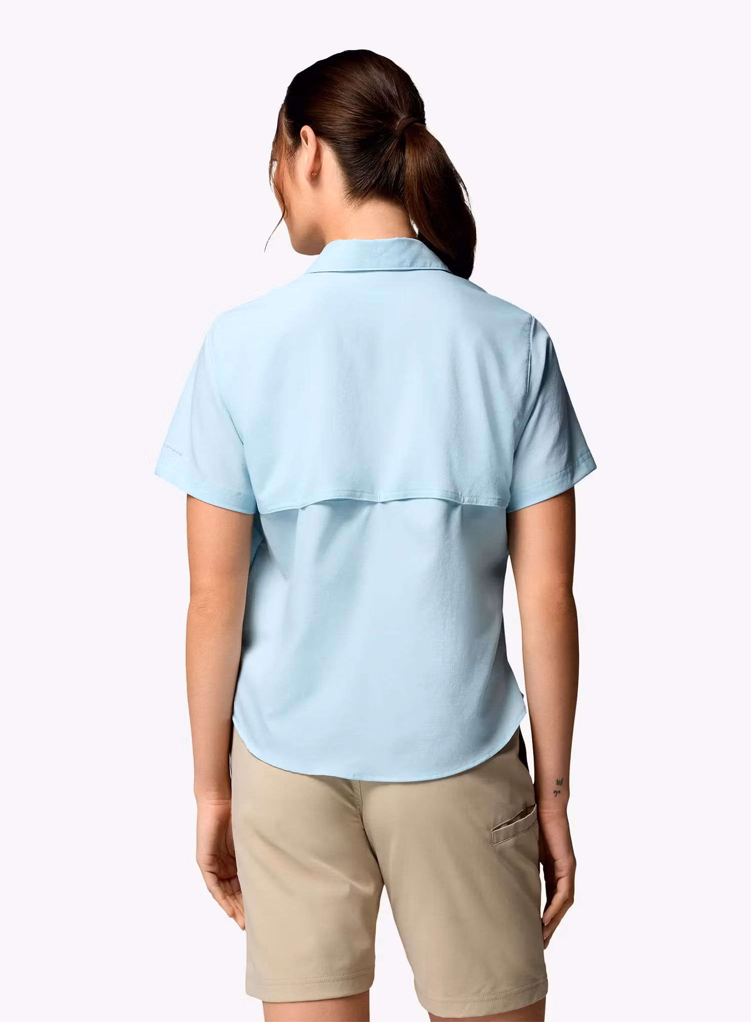 Camasa femei Columbia Silver Ridge Utility II S/S Shirt - marine light