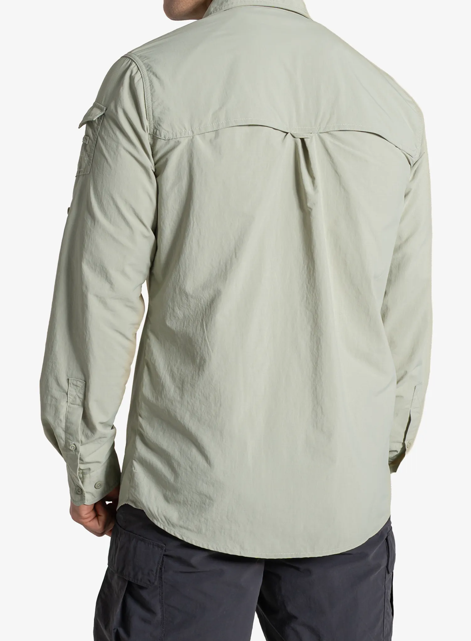 Camasa Craghoppers NosiLife Adventure LS Shirt III - bay leaf