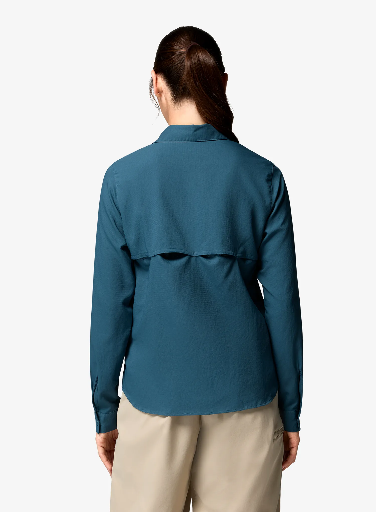 Camasa femei Columbia Silver Ridge Utility II LS Shirt - everblue