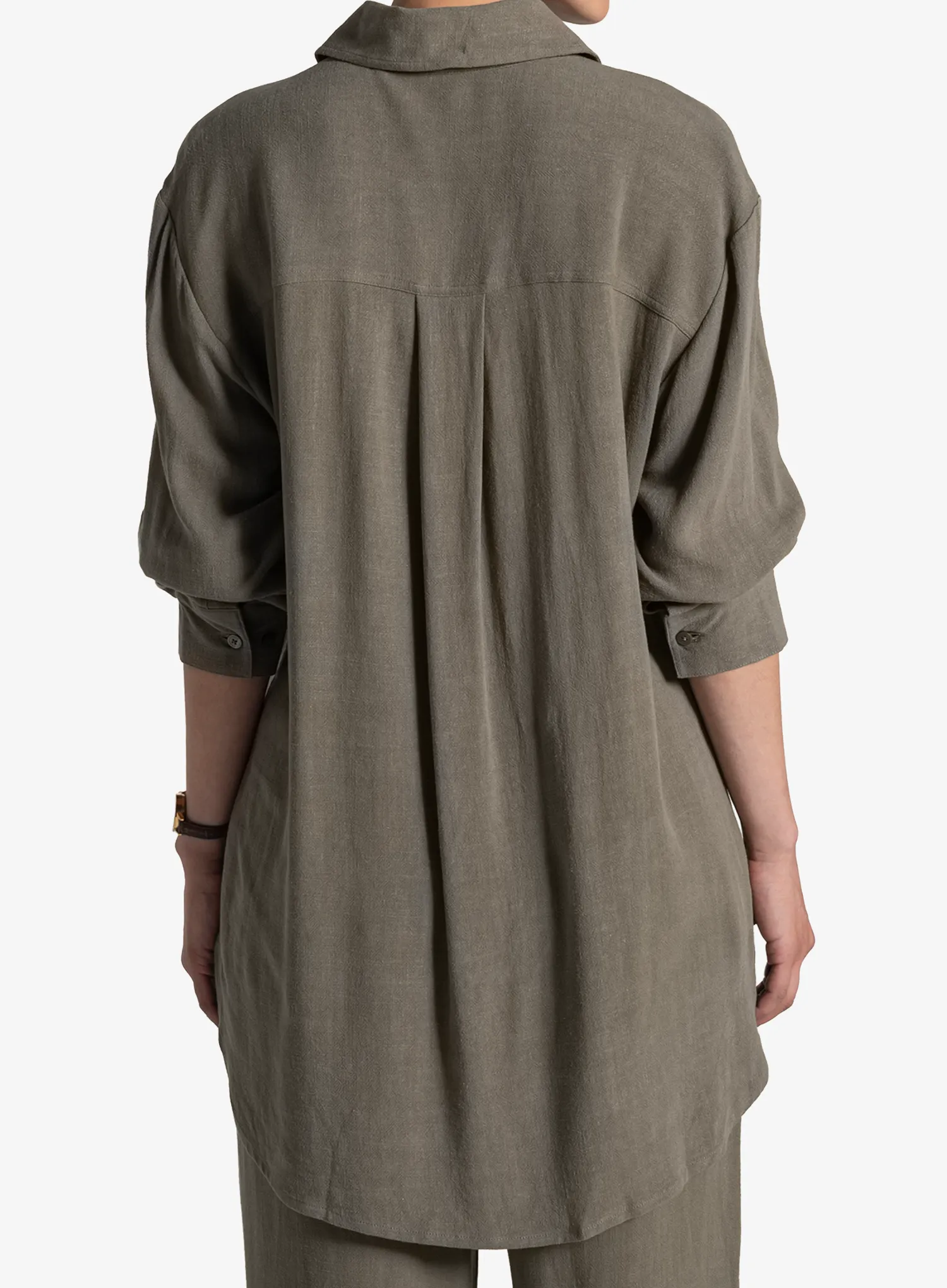 Camasa femei Craghoppers Sabrina Long Sleeved Shirt - wild olive