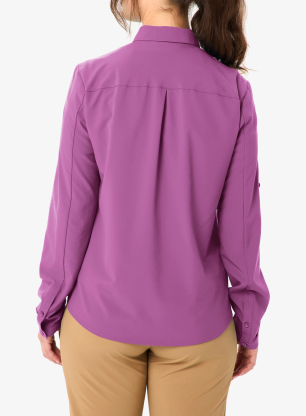 Camasa femei Vaude Rosemoor LS Shirt IV - magenta