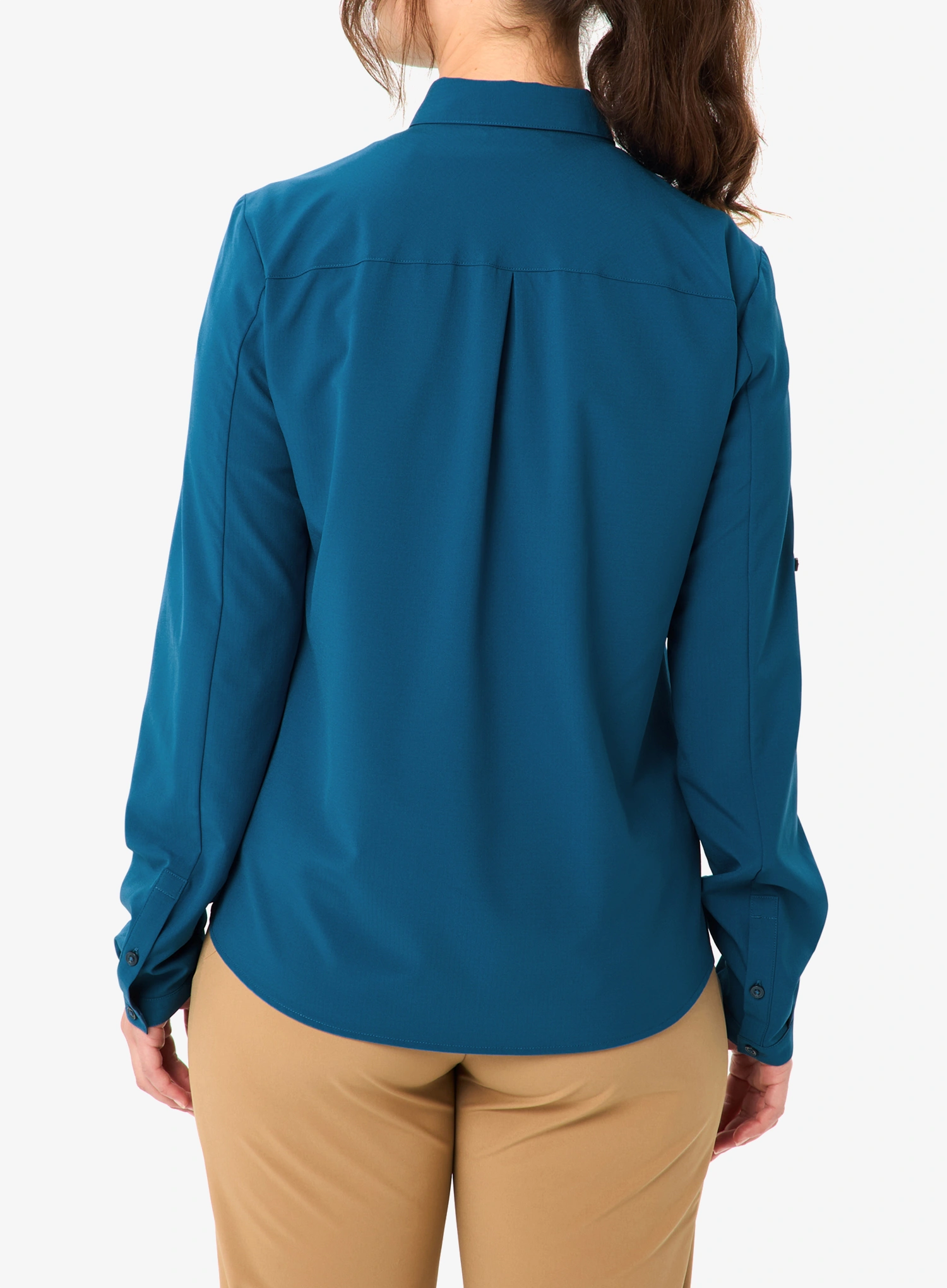 Camasa femei Vaude Rosemoor LS Shirt IV - shore blue