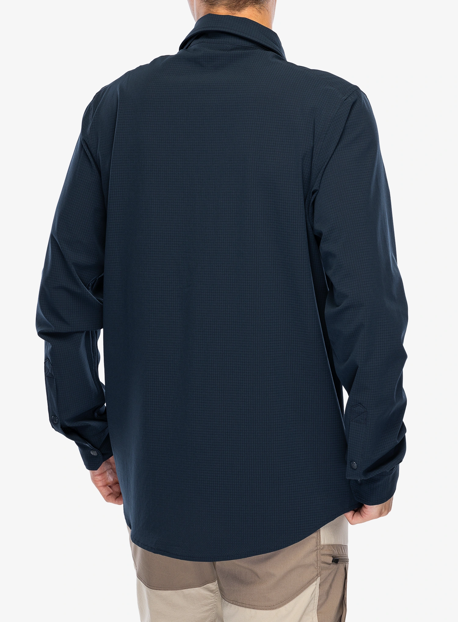 Camasa Fjallraven Abisko Trekking Shirt - dark navy