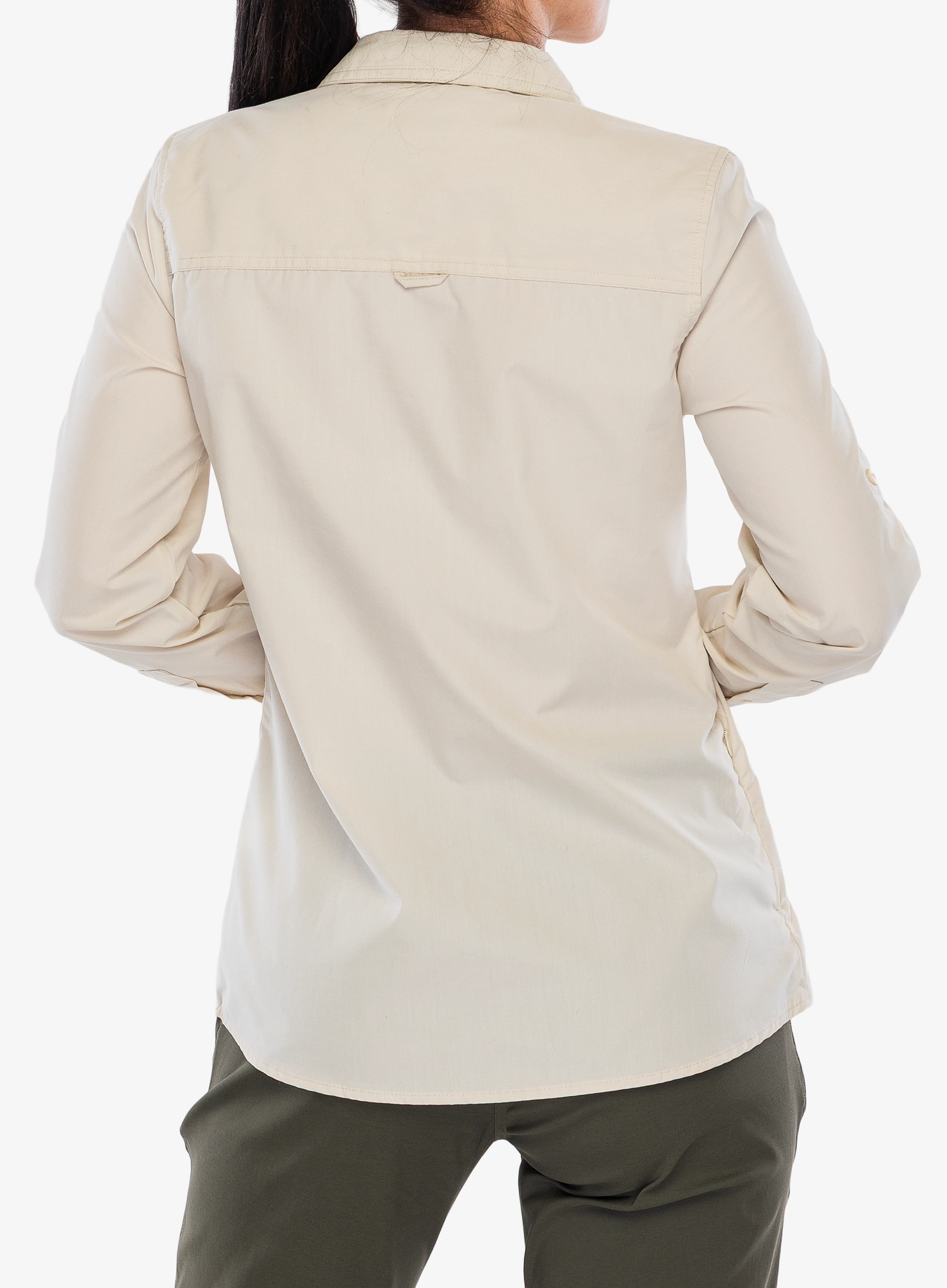 Camasa impotriva tantarilor femei Craghoppers Kiwi III Long Sleeved Shirt - stone