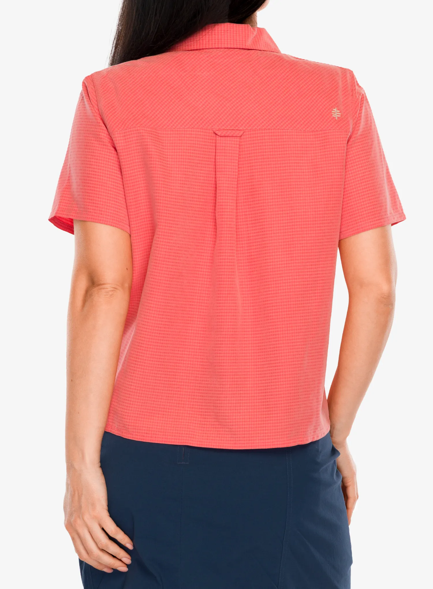 Camasa sport femei Royal Robbins Desert Pucker S/S - rosefinch