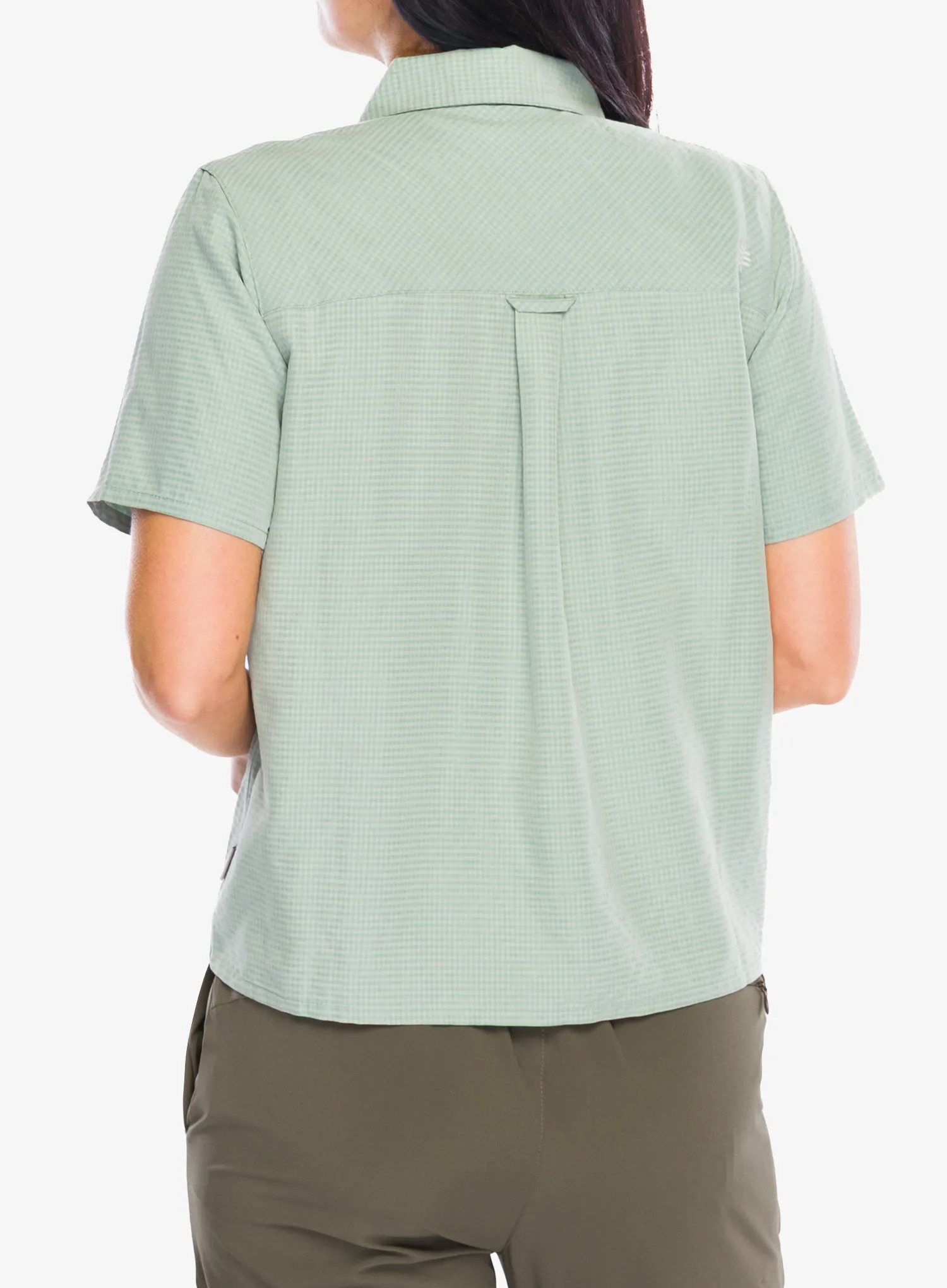 Camasa sport femei Royal Robbins Desert Pucker S/S - sage leaf