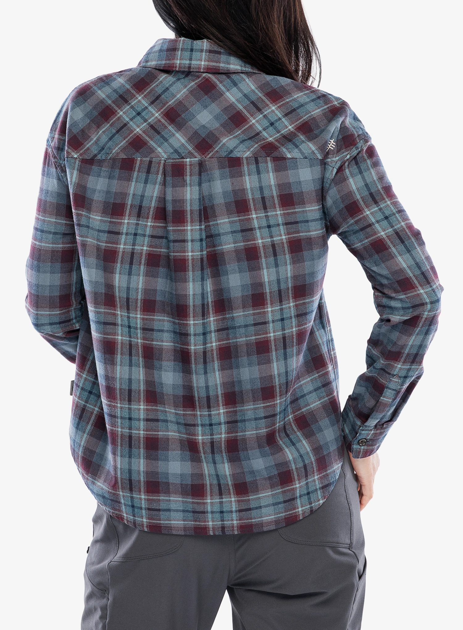 Camasa sport femei Royal Robbins Lieback Overshirt - deep blue dipsea pld
