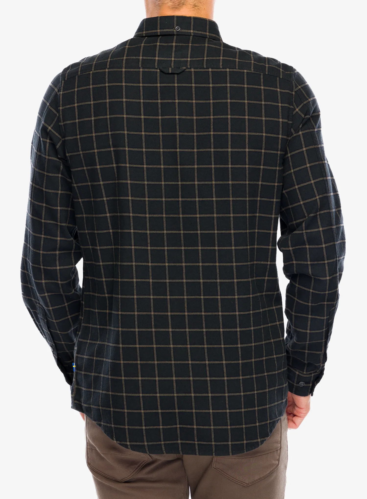 Camasa Fjallraven Ovik Flannel Shirt - dark grey
