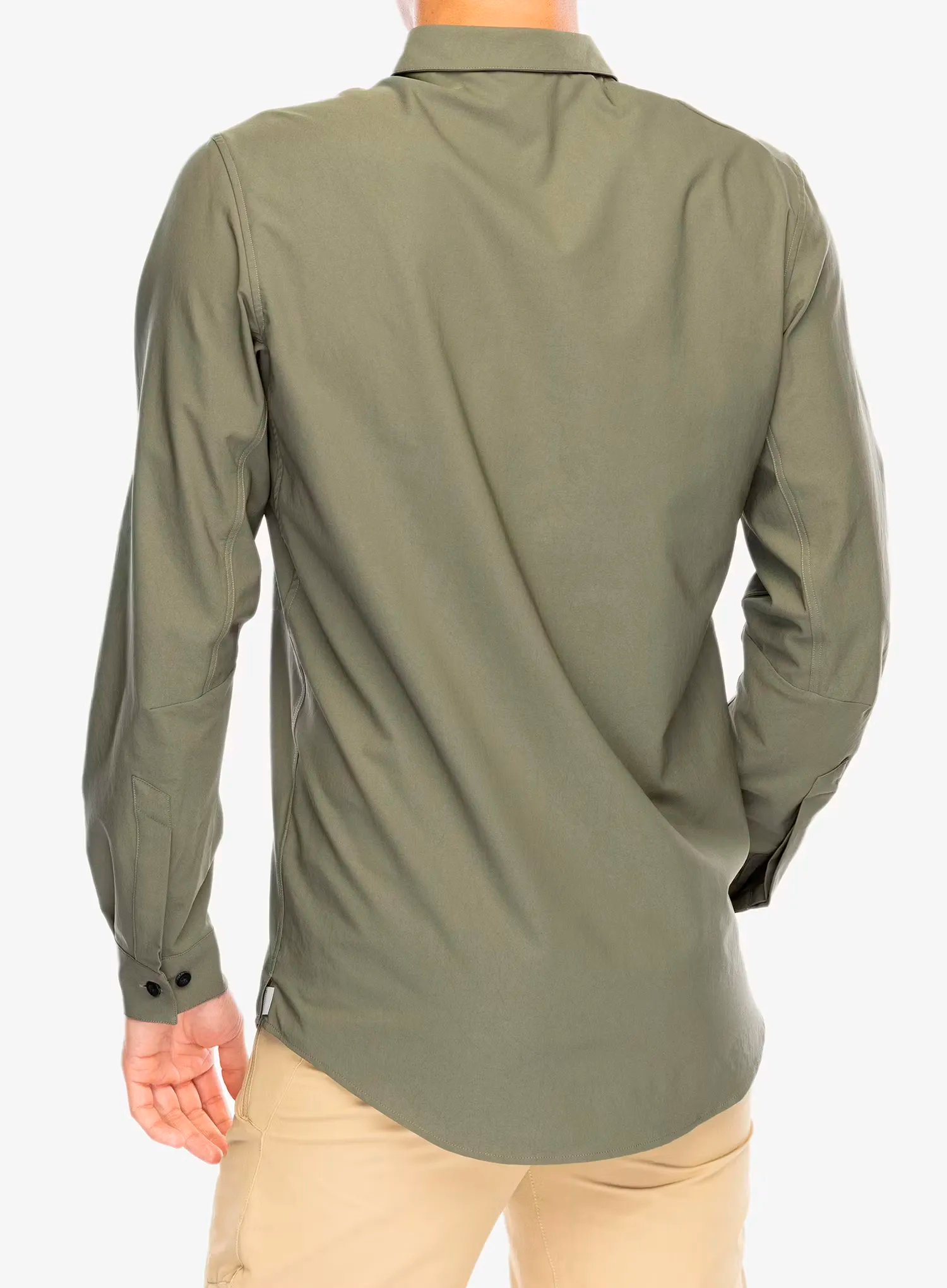 Camasa Houdini Longsleeve Shirt - sage green