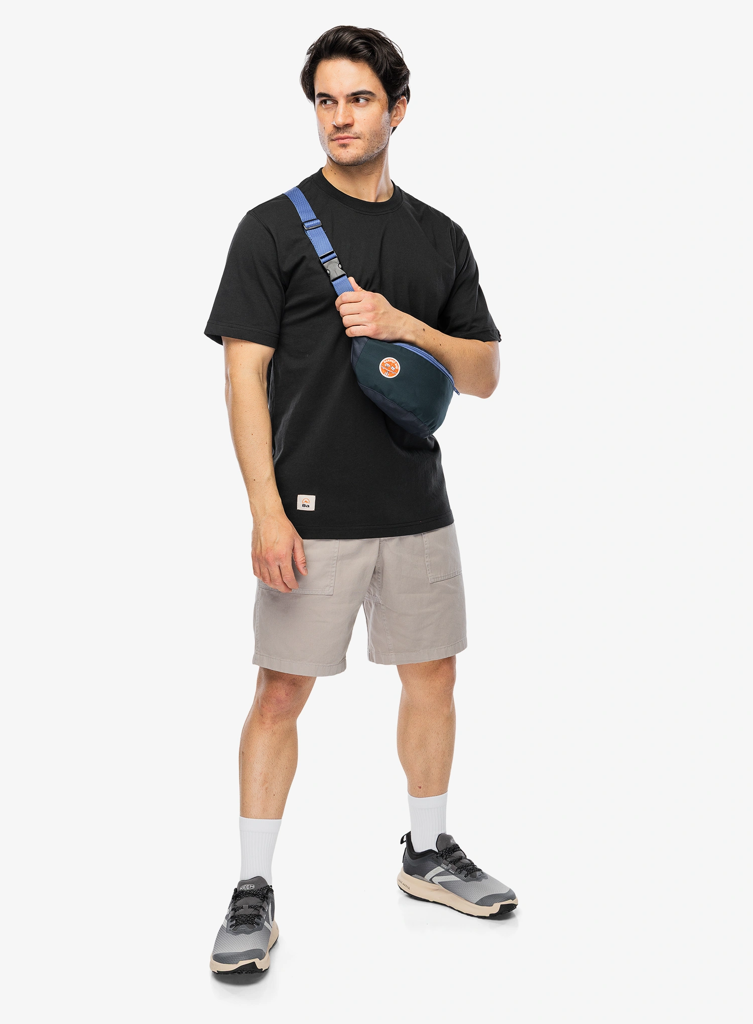 Tricou bumbac 8a Cracow Summits - black