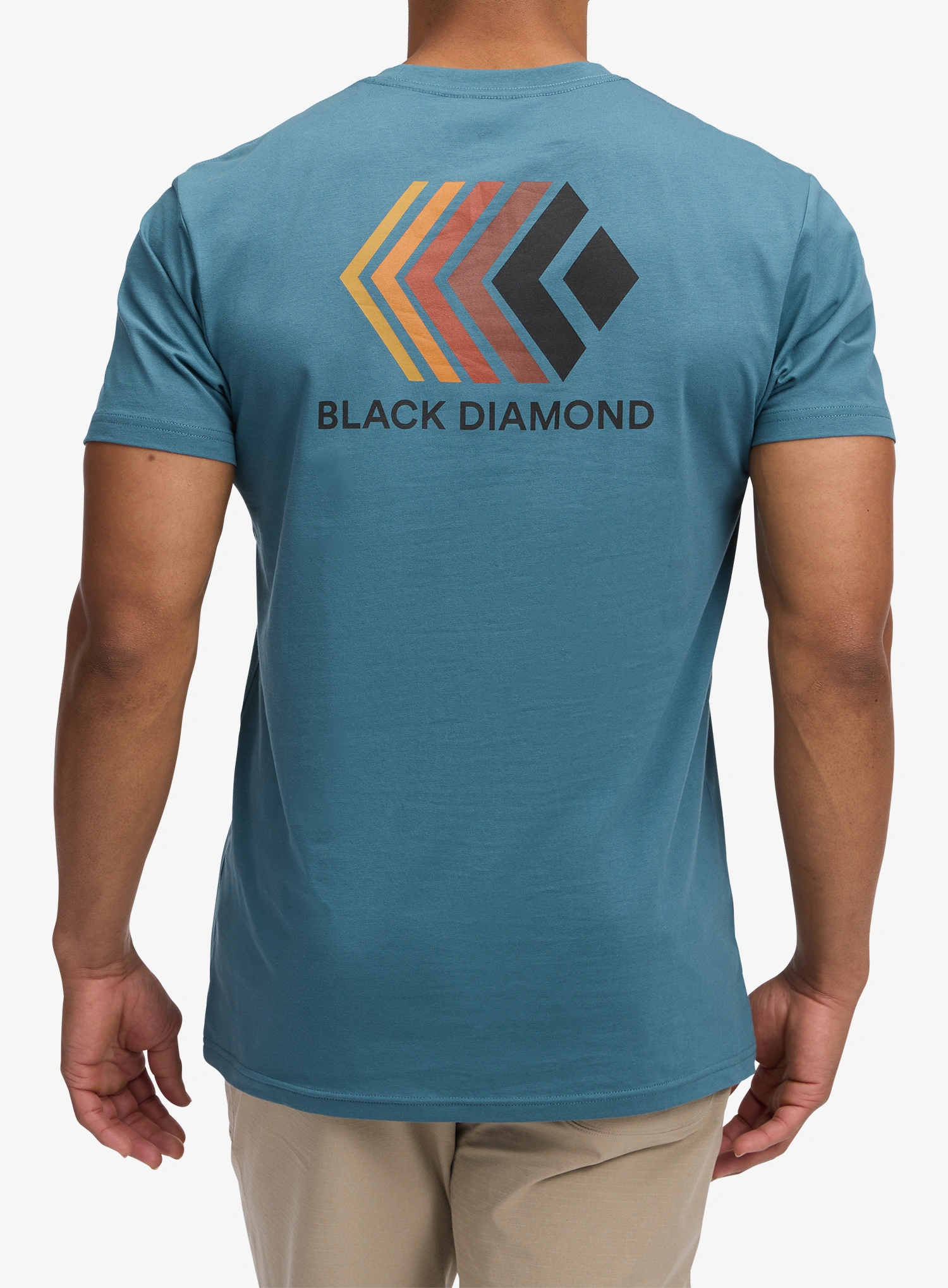 Tricou bumbac Black Diamond Faded SS Tee - creek blue
