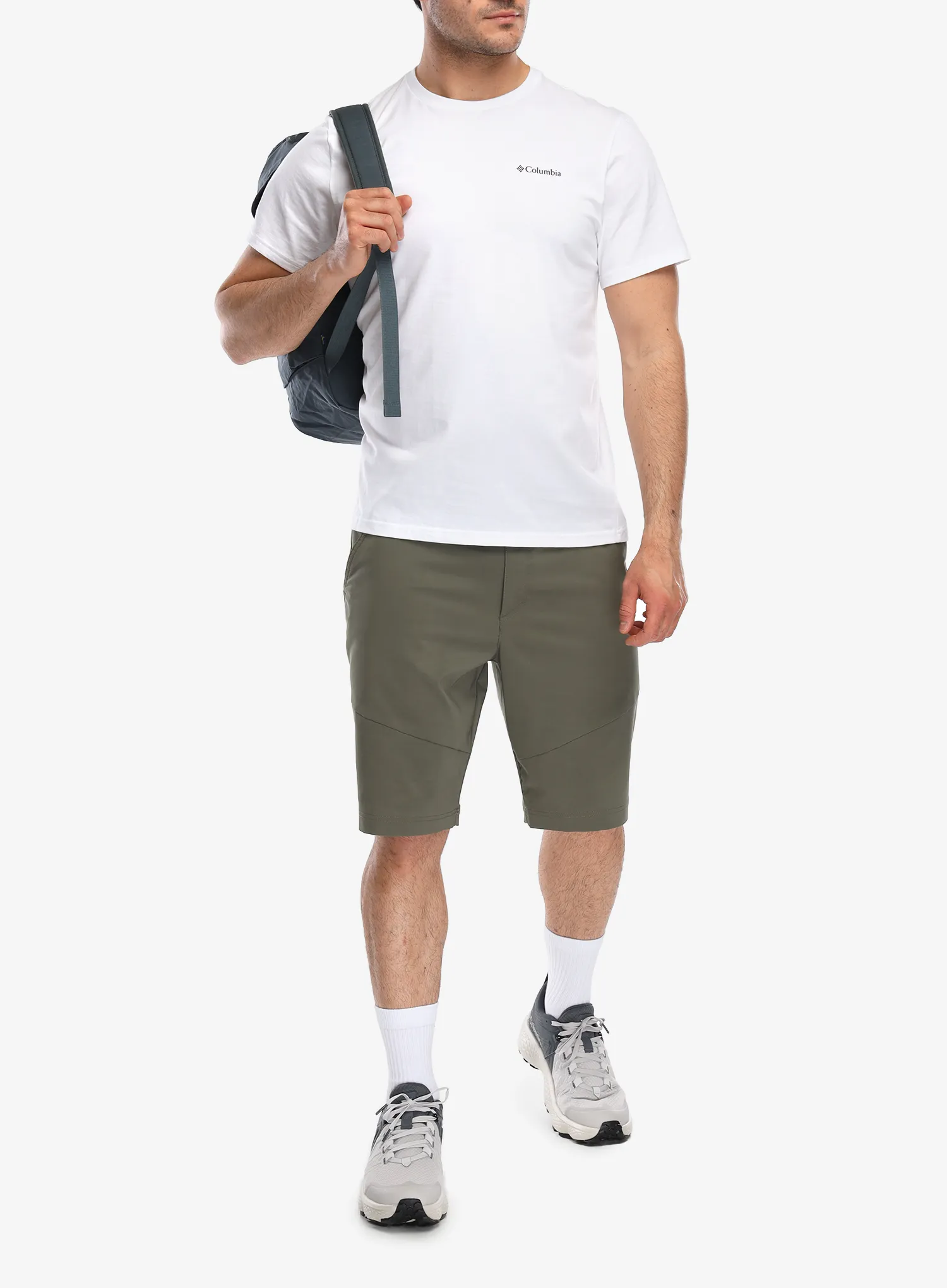 Tricou bumbac Columbia CSC Outdoor Back Graphic Tee - white/scoped view