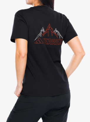Tricou femei bumbac adidas TERREX Mountain Tee - black