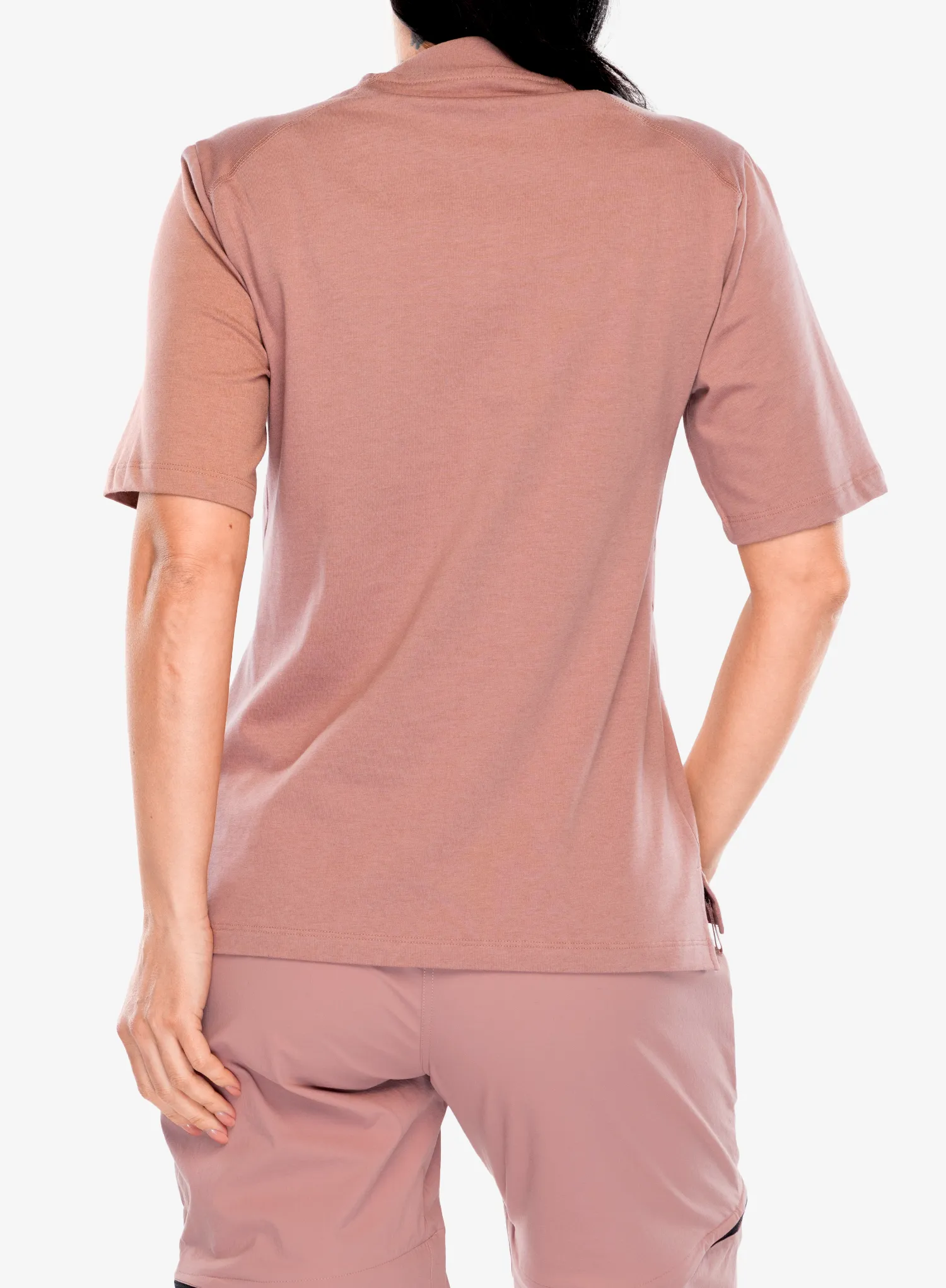 Tricou femei bumbac adidas TERREX Xploric Logo Short Sleeve - warm clay